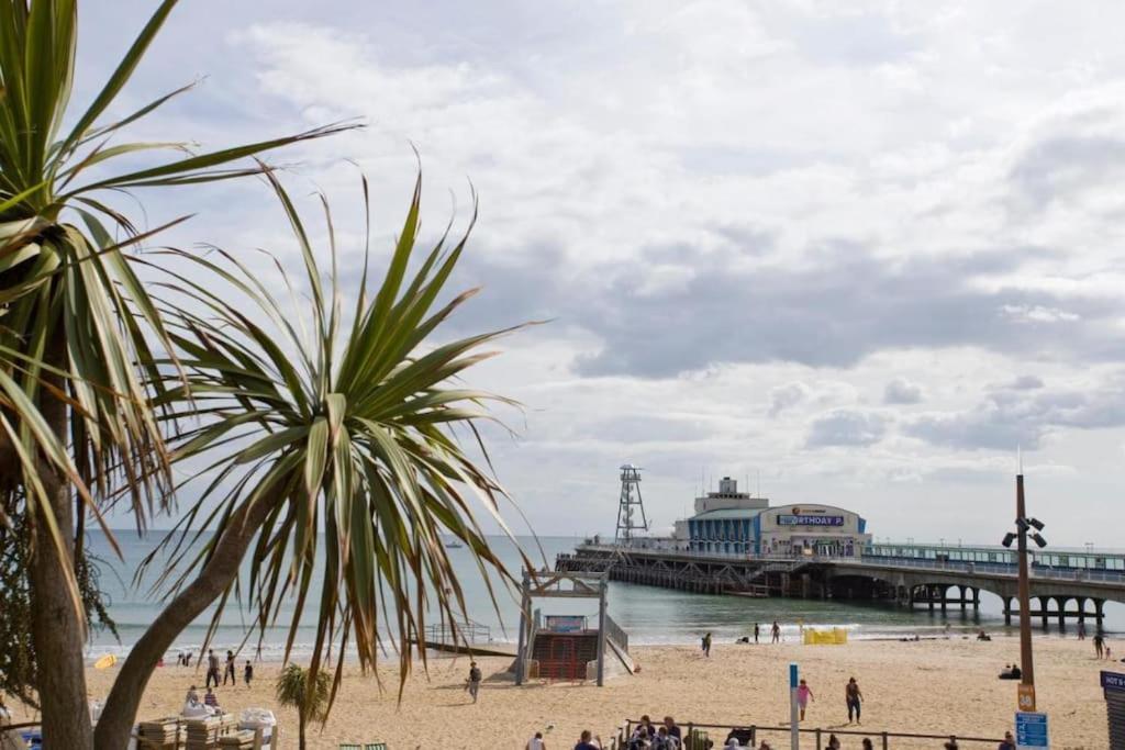 The Pad By The Beach Penthouse Apartment With Sunset And City Views Bournemouth Exterior photo